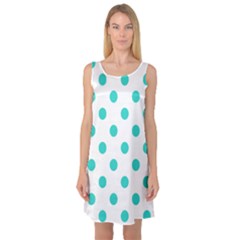 Sleeveless Satin Nightdress 