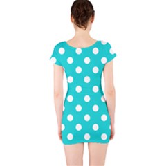 Short Sleeve Bodycon Dress Back