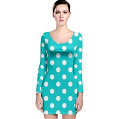 Long Sleeve Velvet Bodycon Dress 