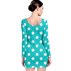 Long Sleeve Velvet Bodycon Dress 