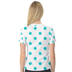 V-Neck Sport Mesh T-Shirt 