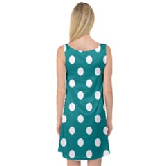 Sleeveless Satin Nightdress Back
