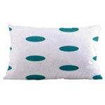 Polka Dots - Teal on White Samsung Galaxy Note 4 Case (Black)