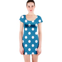 Short Sleeve Bodycon Dress Front