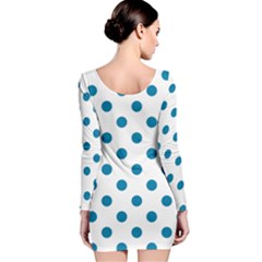 Long Sleeve Velvet Bodycon Dress 
