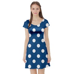 Short Sleeve Skater Dress Front