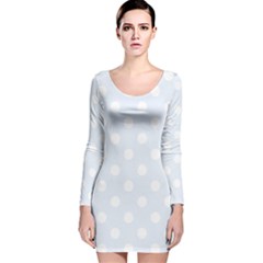 Long Sleeve Velvet Bodycon Dress 