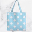 Zipper Grocery Tote Bag 