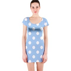 Short Sleeve Bodycon Dress Front