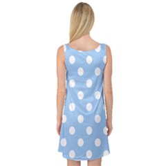 Sleeveless Satin Nightdress Back