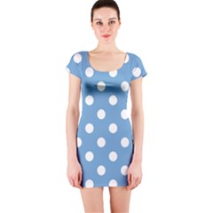 Short Sleeve Bodycon Dress Front