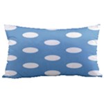 Polka Dots - White on Iceberg Blue Samsung Note 4 Hardshell Back Case