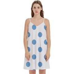 Mini Camis Dress With Pockets 