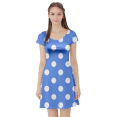 Short Sleeve Skater Dress Front