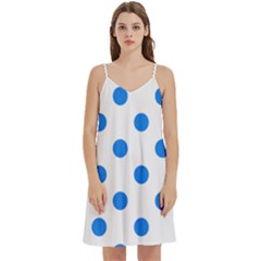 Mini Camis Dress With Pockets 