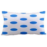 Polka Dots - Dodger Blue on White Samsung Note 4 Hardshell Back Case