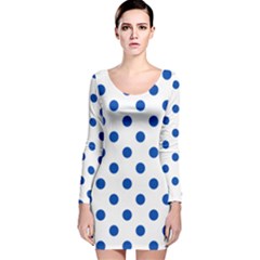 Long Sleeve Velvet Bodycon Dress 