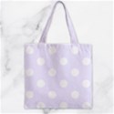 Zipper Grocery Tote Bag 
