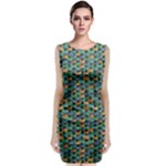 Peacock Pride Classic Sleeveless Midi Dress