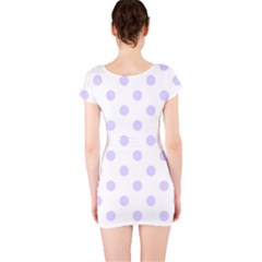 Short Sleeve Bodycon Dress Back