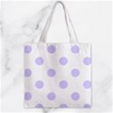 Zipper Grocery Tote Bag 