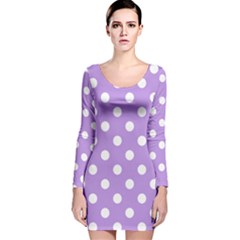 Long Sleeve Velvet Bodycon Dress 