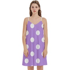 Mini Camis Dress With Pockets 
