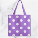 Zipper Grocery Tote Bag 