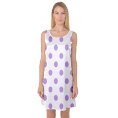 Sleeveless Satin Nightdress 