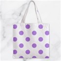 Zipper Grocery Tote Bag 