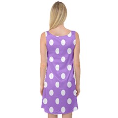 Sleeveless Satin Nightdress Back