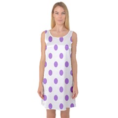 Sleeveless Satin Nightdress 