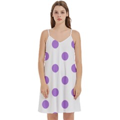 Mini Camis Dress With Pockets 