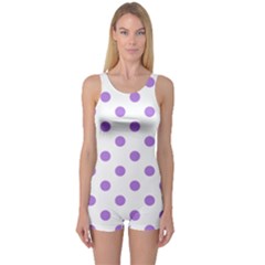 One Piece Boyleg Swimsuit 