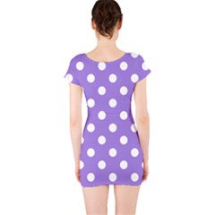 Short Sleeve Bodycon Dress Back