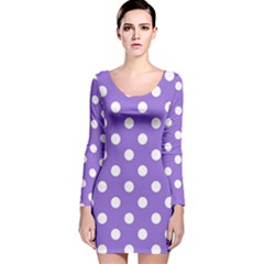 Long Sleeve Velvet Bodycon Dress 
