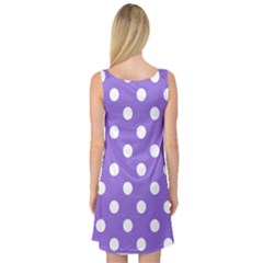Sleeveless Satin Nightdress Back