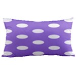 Polka Dots - White on Dark Pastel Purple Samsung Note 4 Hardshell Back Case