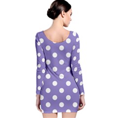 Long Sleeve Velvet Bodycon Dress 