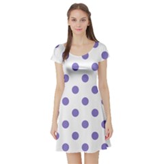 Short Sleeve Skater Dress Front