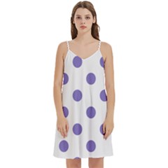 Mini Camis Dress With Pockets 