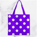 Zipper Grocery Tote Bag 
