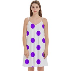 Mini Camis Dress With Pockets 
