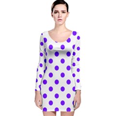 Long Sleeve Velvet Bodycon Dress 