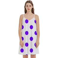 Mini Camis Dress With Pockets 