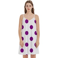 Mini Camis Dress With Pockets 