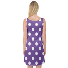 Sleeveless Satin Nightdress Back