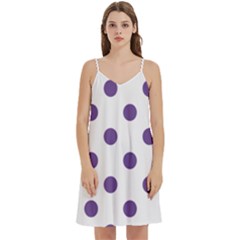 Mini Camis Dress With Pockets 