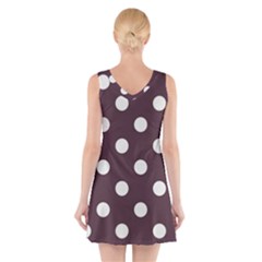V-Neck Sleeveless Dress 
