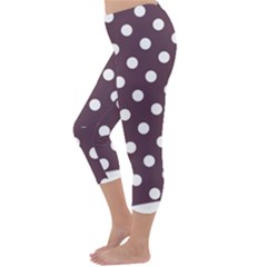 Capri Winter Leggings Back Capri Winter Leggings Back